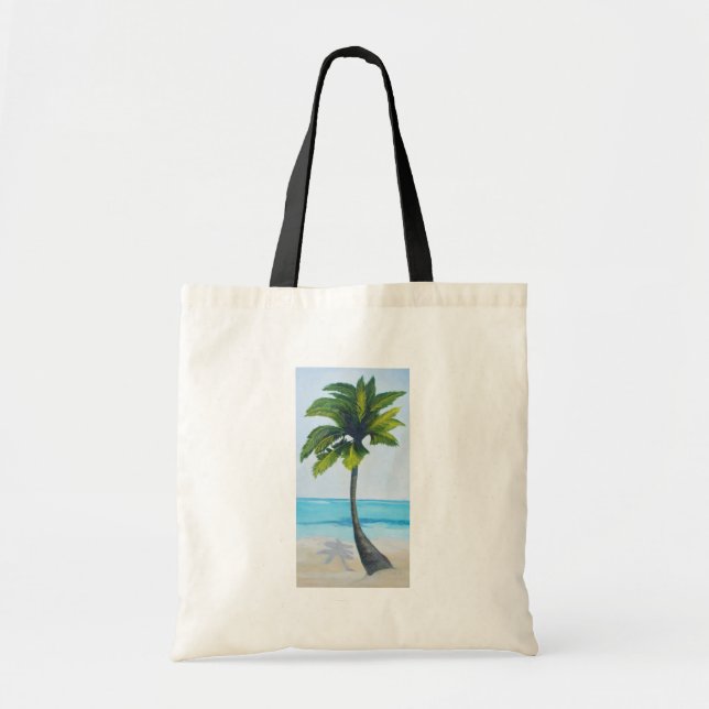 Lone Palm Tote Bag (Front)