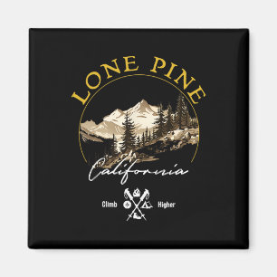 Lone Pine Retro Vintage Apparel - Lone Pine Souven Magnet