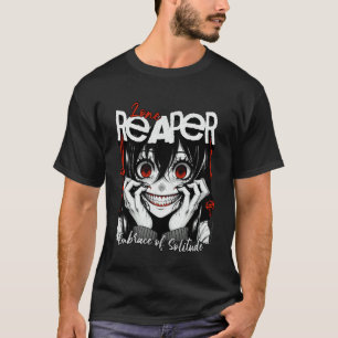 Lone Reaper Embrace of Solitude Art T-Shirt