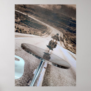 Lone Rider cafe cruise. Poster