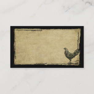 Lone Rooster- Prim Biz Cards