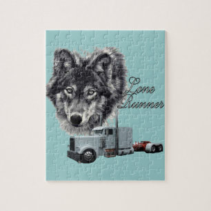 Lone Runner Jigsaw Puzzle