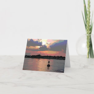 Lone Sentry--thank you Thank You Card