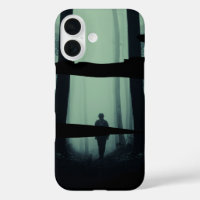 Lone Soldier in Woods iPhone 16 Case