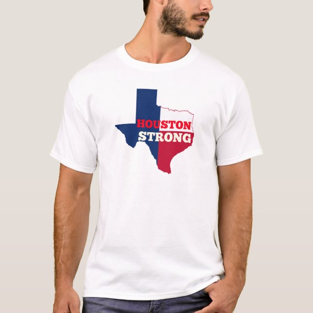 Lone Star "Houston Strong" T-Shirt (Front)