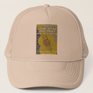 Lone Star Uke Fest Poster Art Trucker Hat