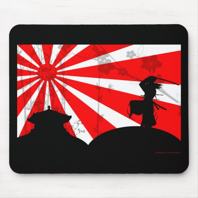 Lone Warrior Mouse Pad (Front)
