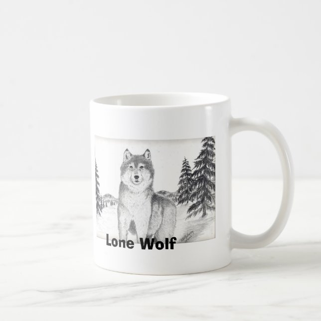 Lone Wolf 06 mug (Right)