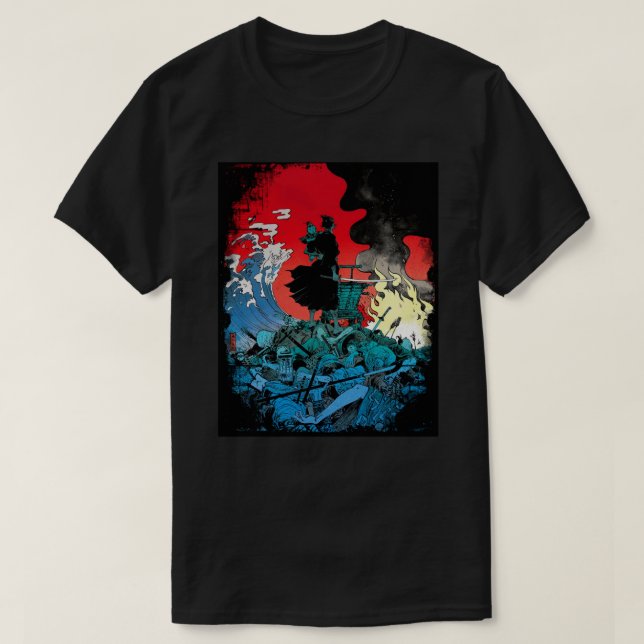 Lone Wolf And Cub Classic T-Shirt (Design Front)