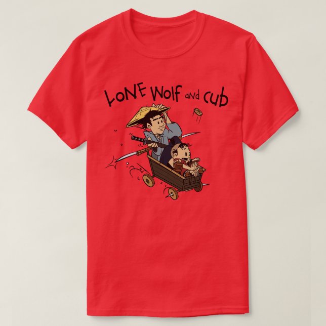 lone wolf and cub ronin T-Shirt (Design Front)
