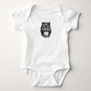 Lone Wolf Baby Bodysuit