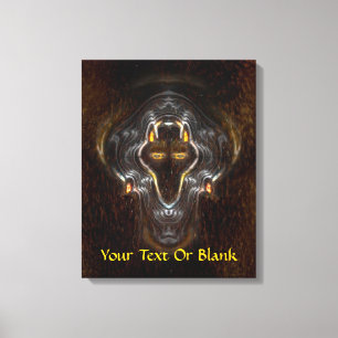 Lone Wolf Canvas Print