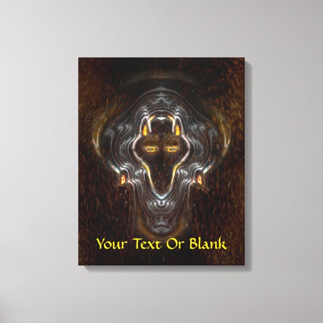 Lone Wolf Canvas Print (Front)