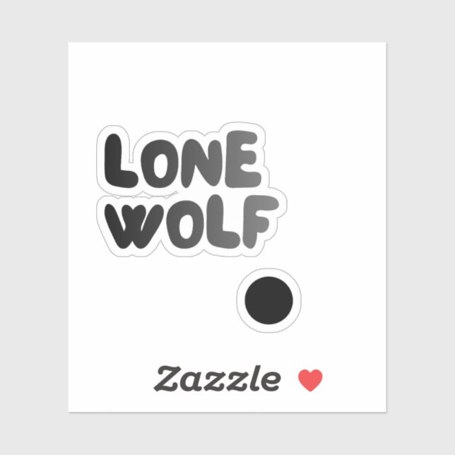 Lone Wolf Club Sticker (Sheet)