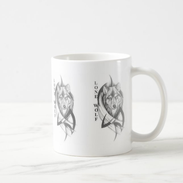 Lone Wolf Coffee Mug (Right)