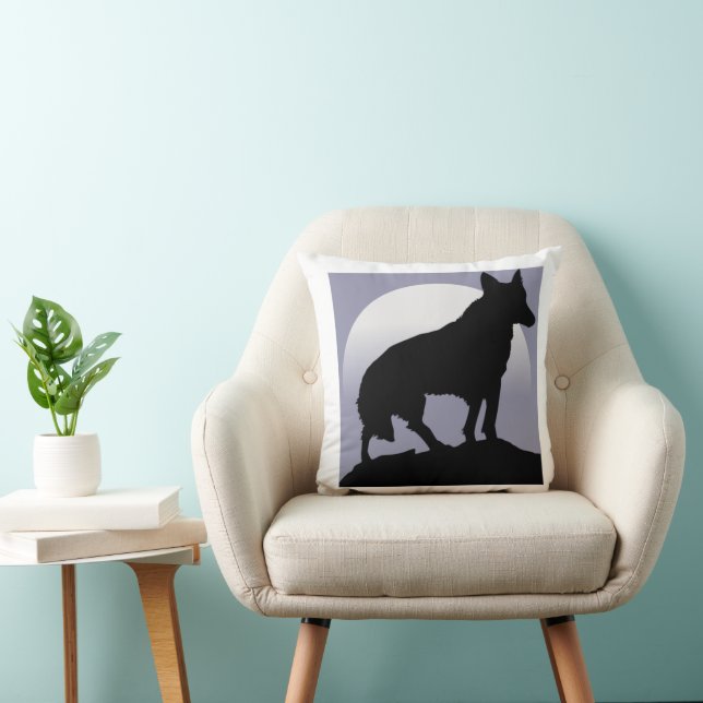 Lone Wolf Cushion (Chair)