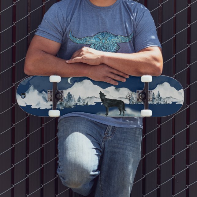 Lone Wolf Dd Brand  Skateboard (Outdoor 3)