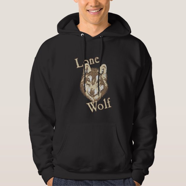 Lone Wolf Hoodie (Front)