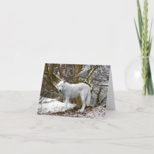 "Lone Wolf" Note Card