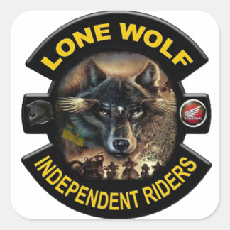 Lone Wolf Sticker