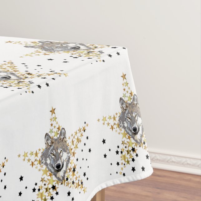 Lone Wolf Tablecloth (In Situ)