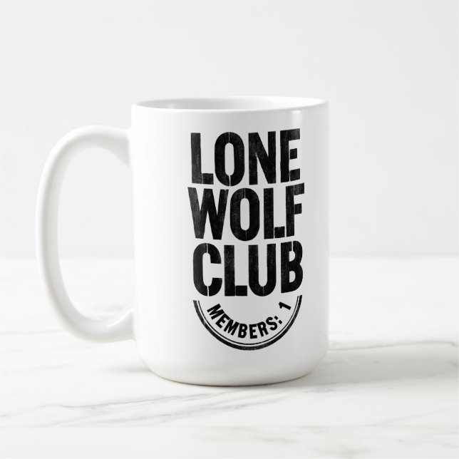 Lone Wolf Tactical Coffee Mug Veteran Military  (Left)