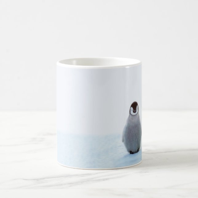 Lonely baby penguin mug (Center)