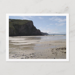 Lonely Beach Postcard