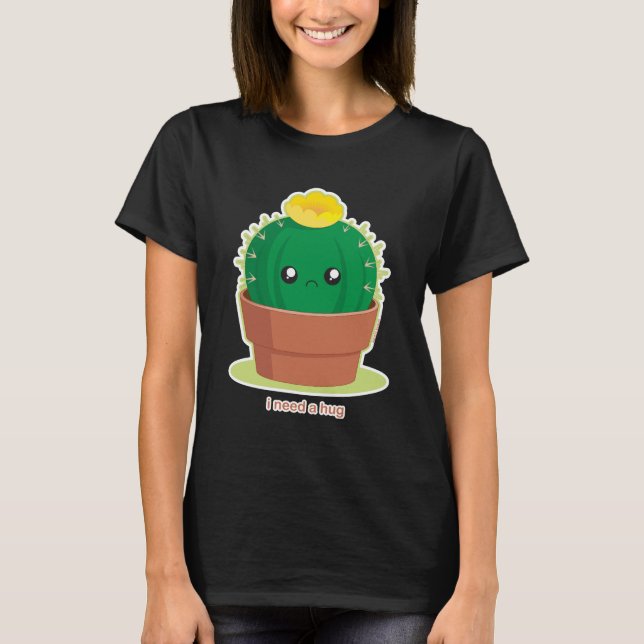 Lonely Cactus T-Shirt (Front)