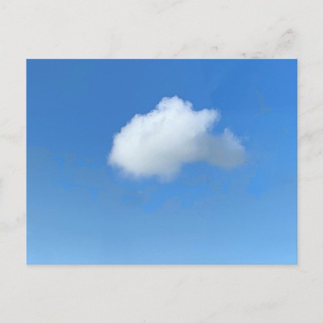 Lonely Cloud  Postcard (Front)