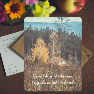 Lonely Cottage Holiday Card