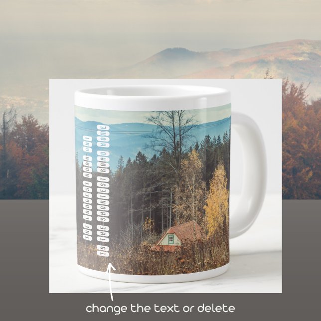 Lonely Cottage Large Coffee Mug (Creator Uploaded)