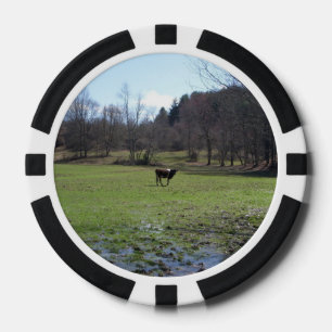Lonely Cow Poker Chips