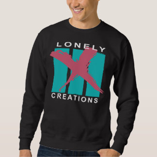 LONELY CREATIONS PINK AND BLUE SWEATSHIRT