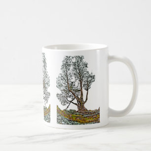 Lonely Cypress Coffee Mug