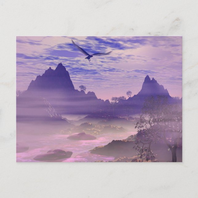Lonely Eagle Postcard (Front)
