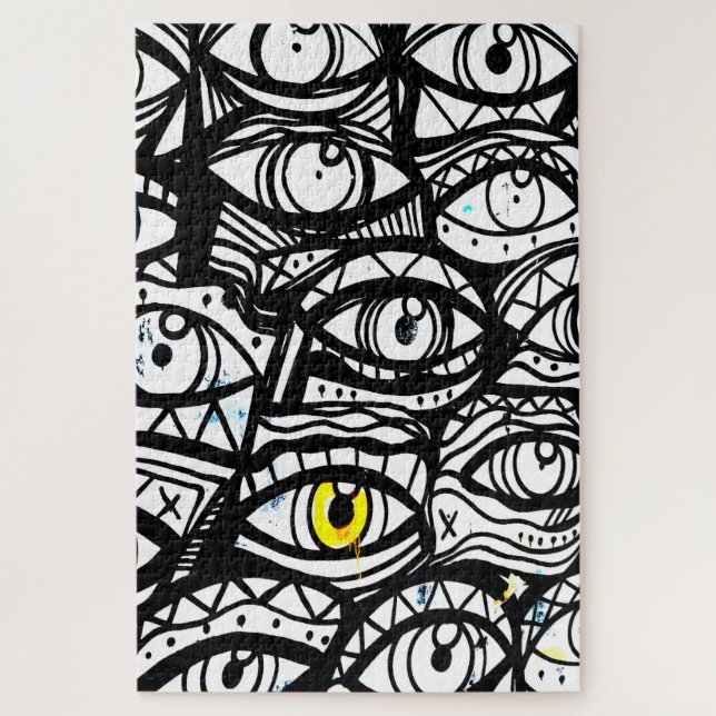 Lonely eye jigsaw puzzle (Vertical)