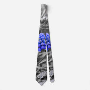 Lonely Grape Hyacinth Select Colour Neck Tie
