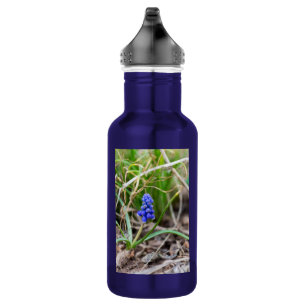 Lonely Grape Hyacinth Water Bottle