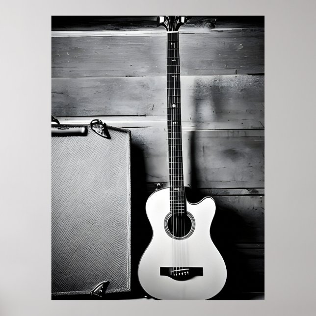 Lonely guitar poster (Front)
