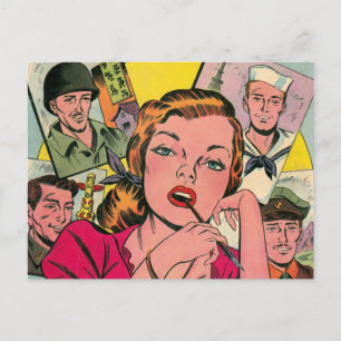 Lonely Hearts Postcard