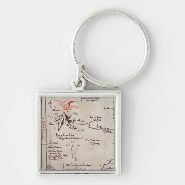 Lonely Mountain Key Ring (Front)