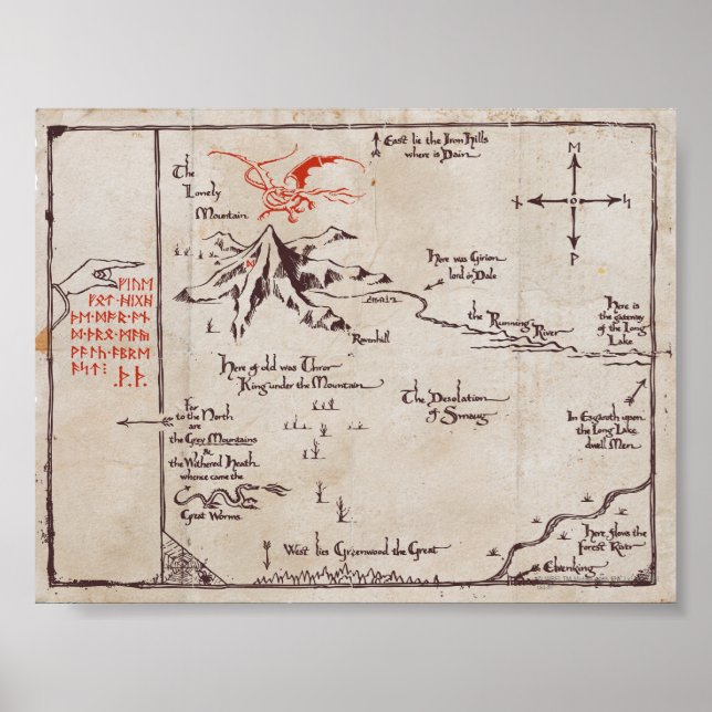 Lonely Mountain Poster (Front)