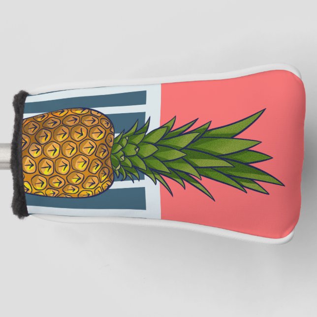 'Lonely pineapple' | quirky  Golf Head Cover (Front)
