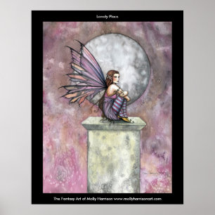 Lonely Place Fairy Poster by Molly Harrison