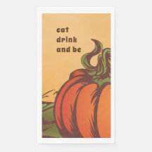 Lonely pumpkin one the field. Autumn leaves fall.