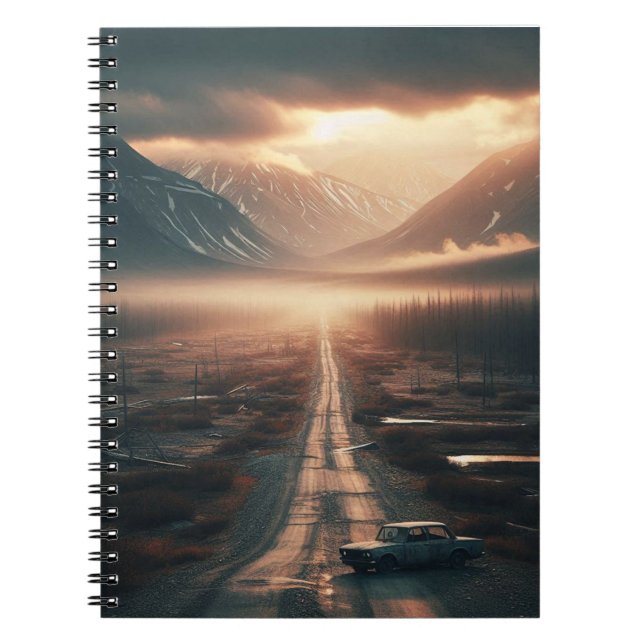 Lonely road  notebook (Front)
