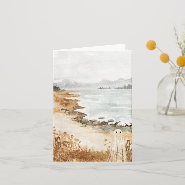 Lonely Shores Thank You Card (Front)