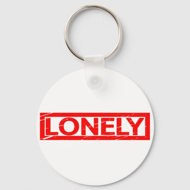 Lonely Stamp Key Ring (Front)