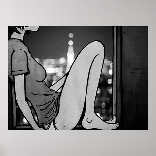 Lonely Thoughts Poster (Front)